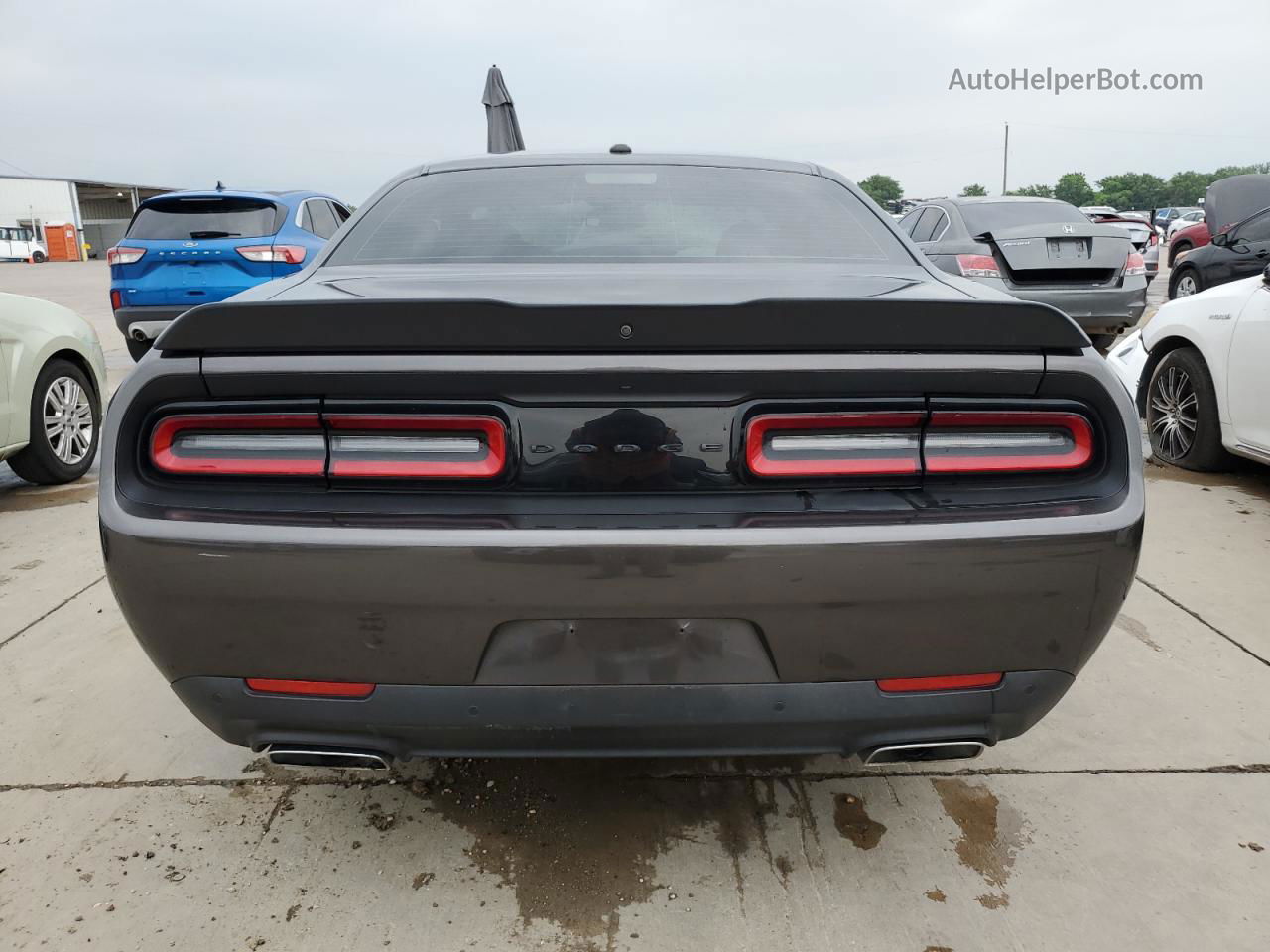 2022 Dodge Challenger R/t Gray vin: 2C3CDZBTXNH143669