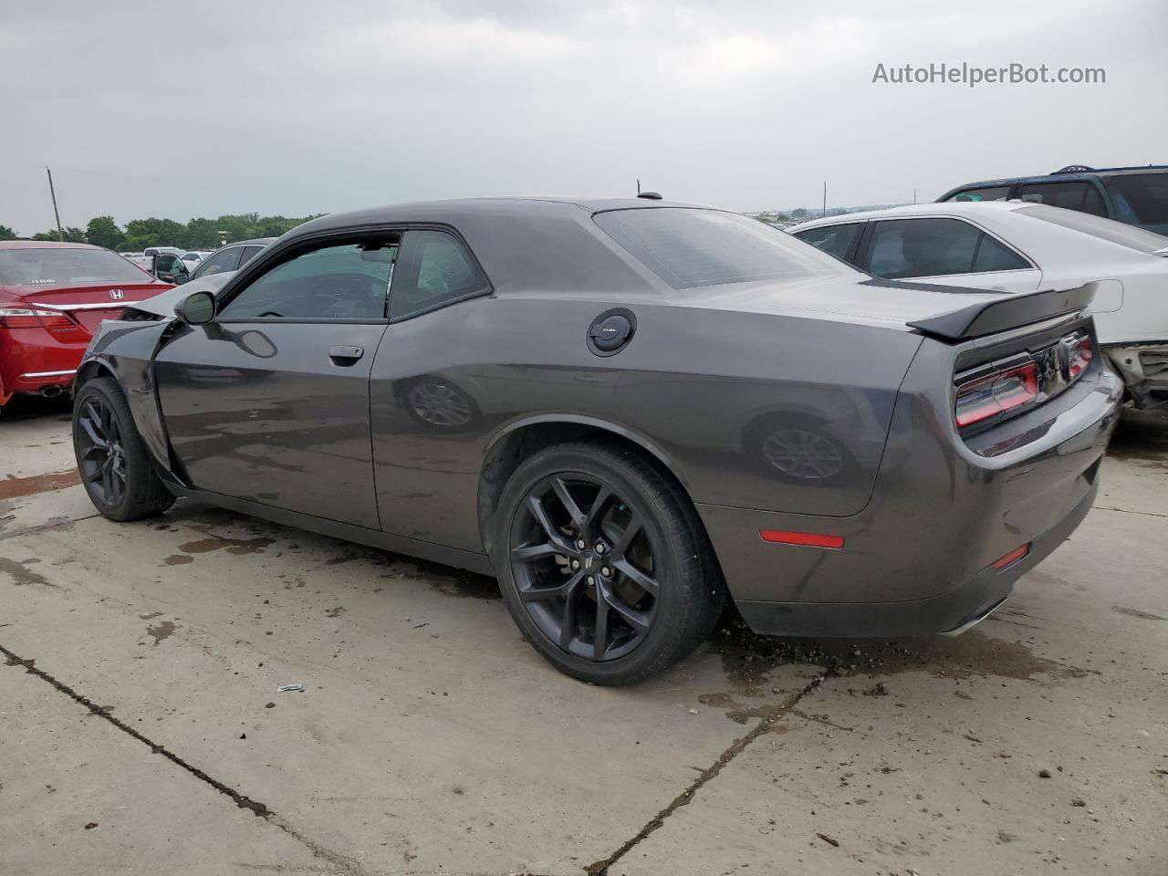 2022 Dodge Challenger R/t Gray vin: 2C3CDZBTXNH143669