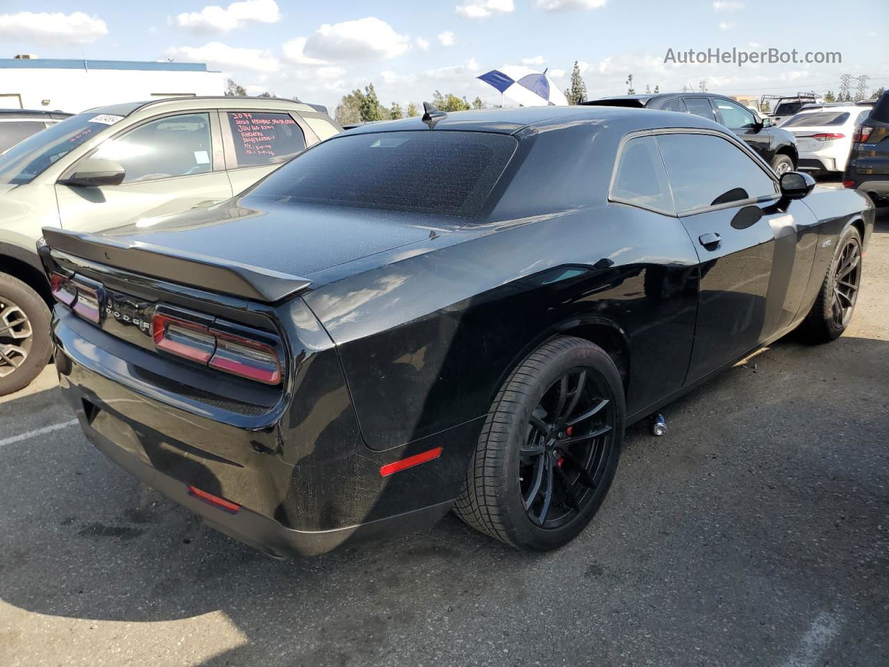 2023 Dodge Challenger R/t Black vin: 2C3CDZBTXPH527941