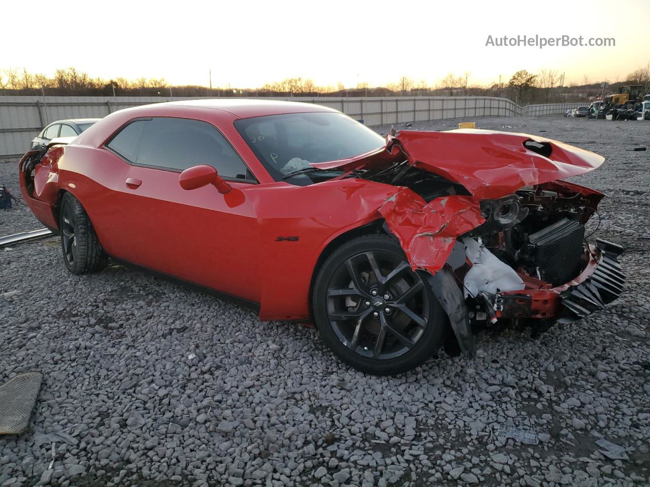 2023 Dodge Challenger R/t Red vin: 2C3CDZBTXPH648338