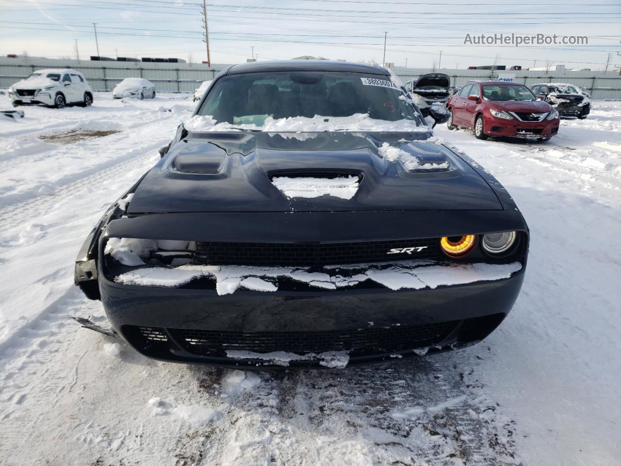 2015 Dodge Challenger Srt Hellcat Black vin: 2C3CDZC90FH885843