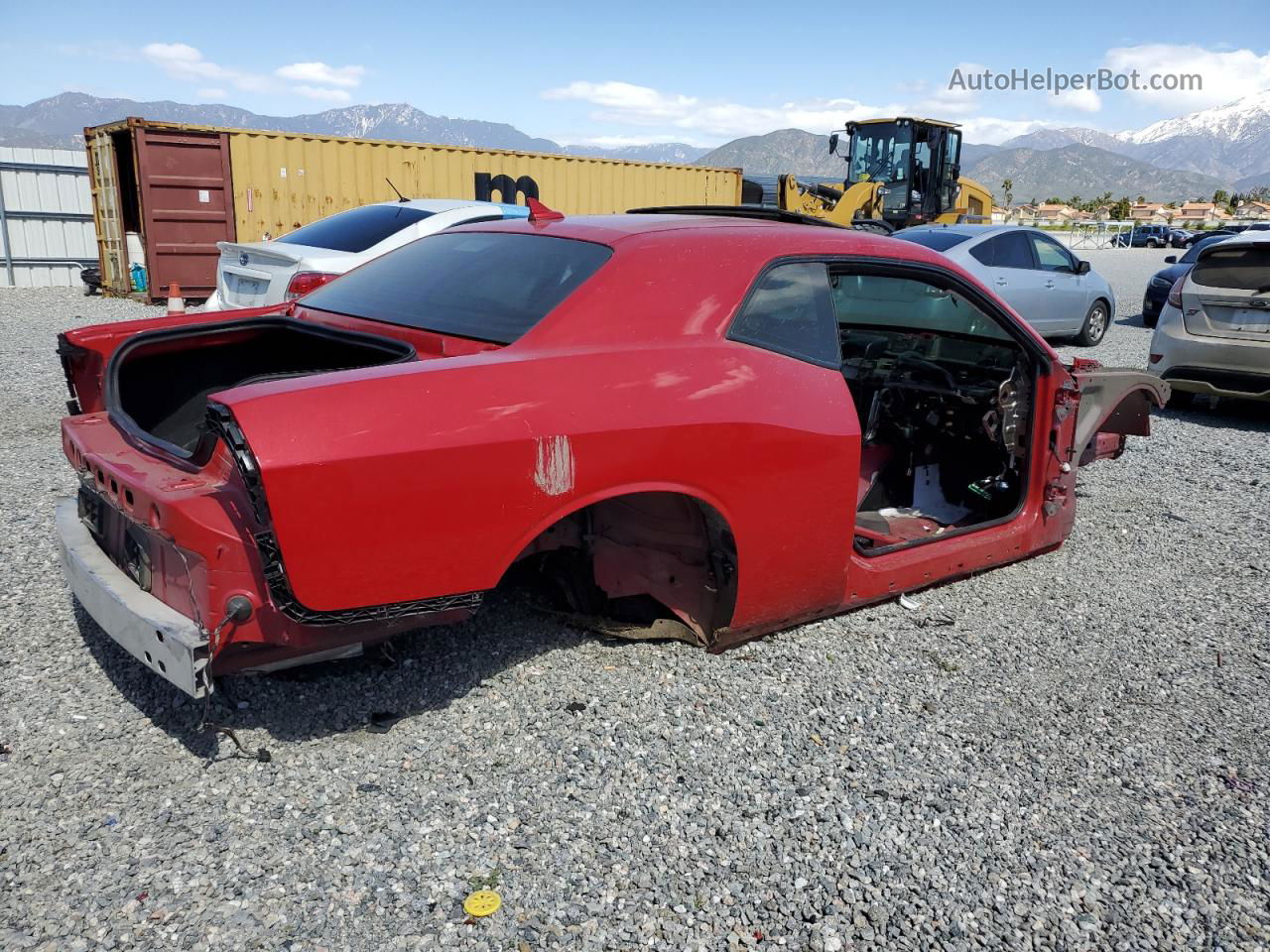 2016 Dodge Challenger Srt Hellcat Red vin: 2C3CDZC90GH249361