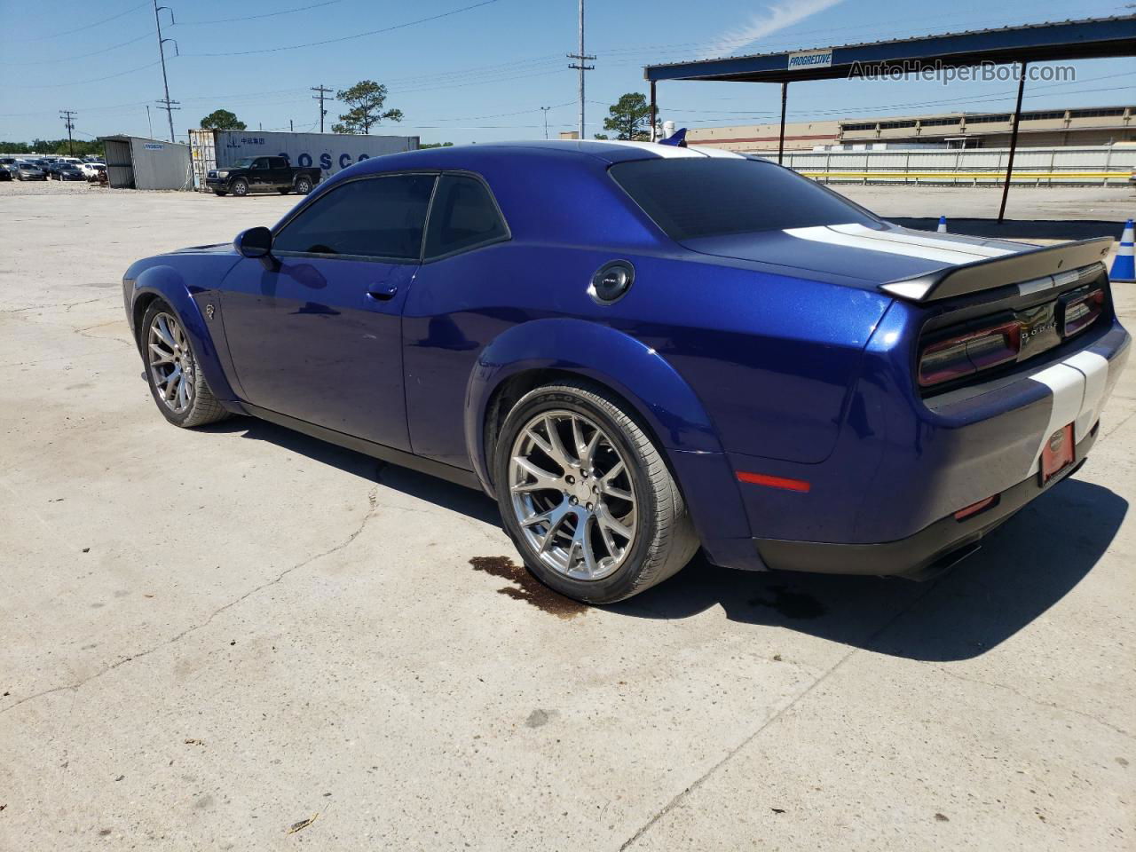 2016 Dodge Challenger Srt Hellcat Blue vin: 2C3CDZC90GH344552