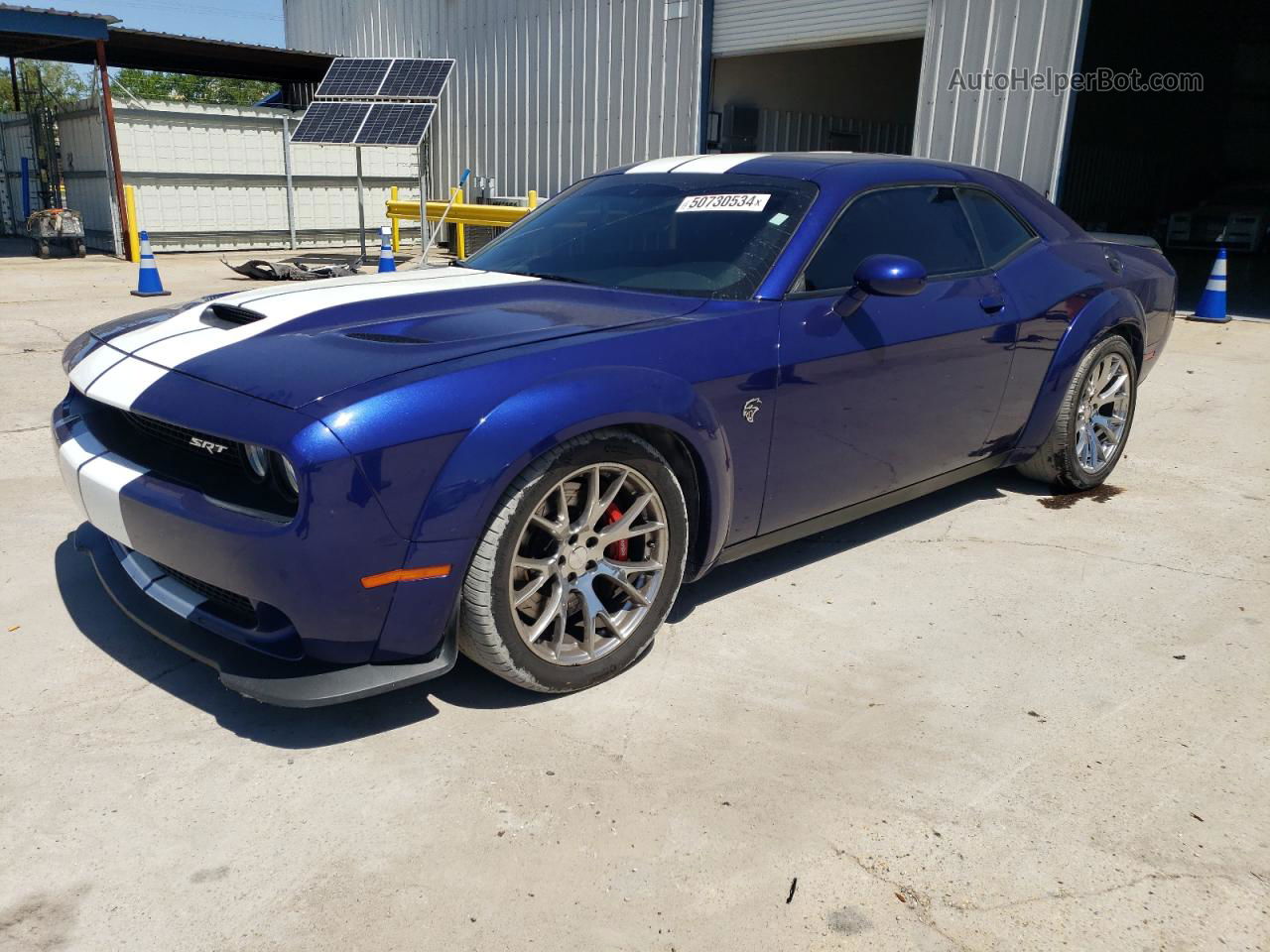 2016 Dodge Challenger Srt Hellcat Blue vin: 2C3CDZC90GH344552