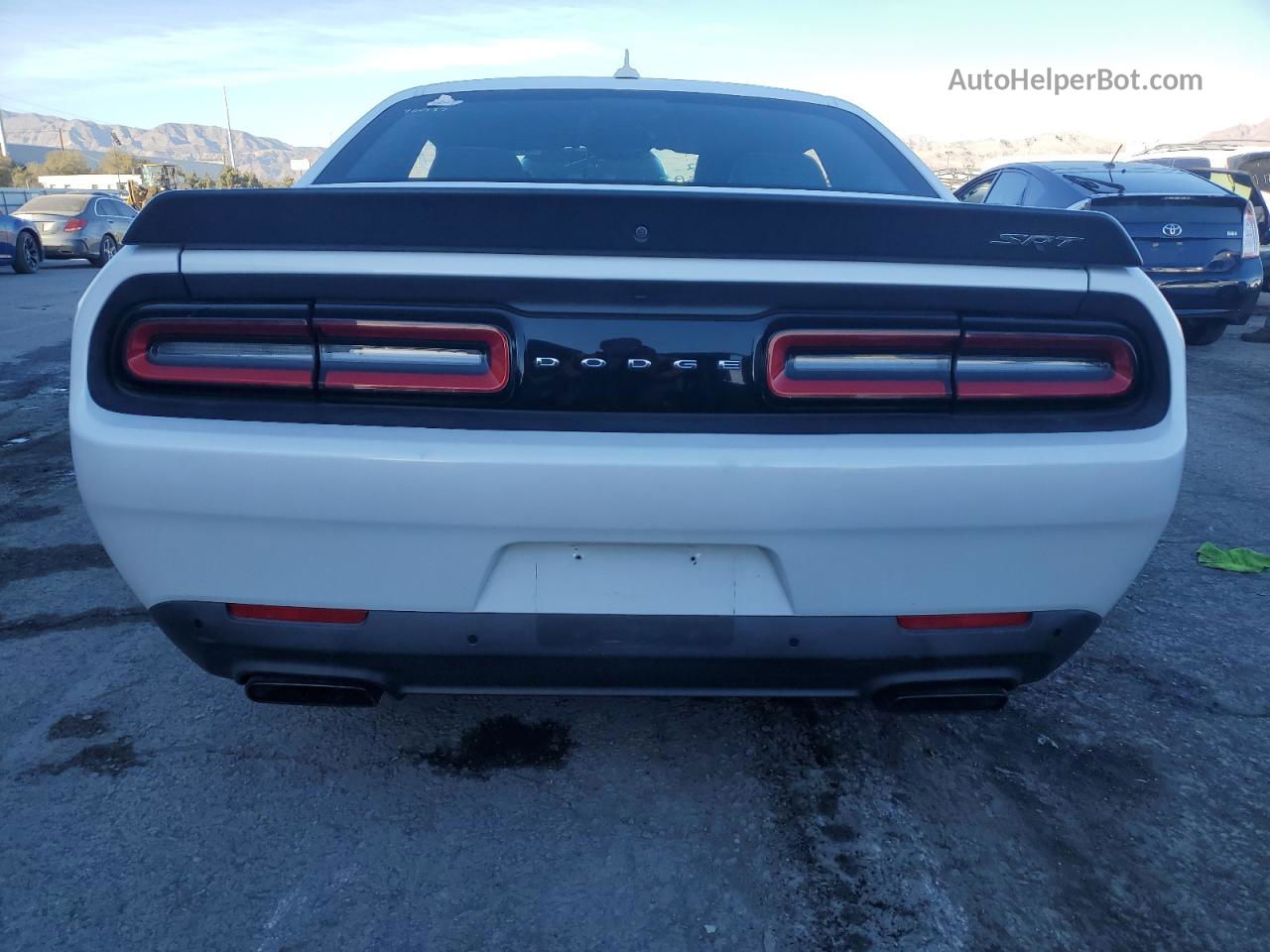 2016 Dodge Challenger Srt Hellcat Белый vin: 2C3CDZC91GH263415