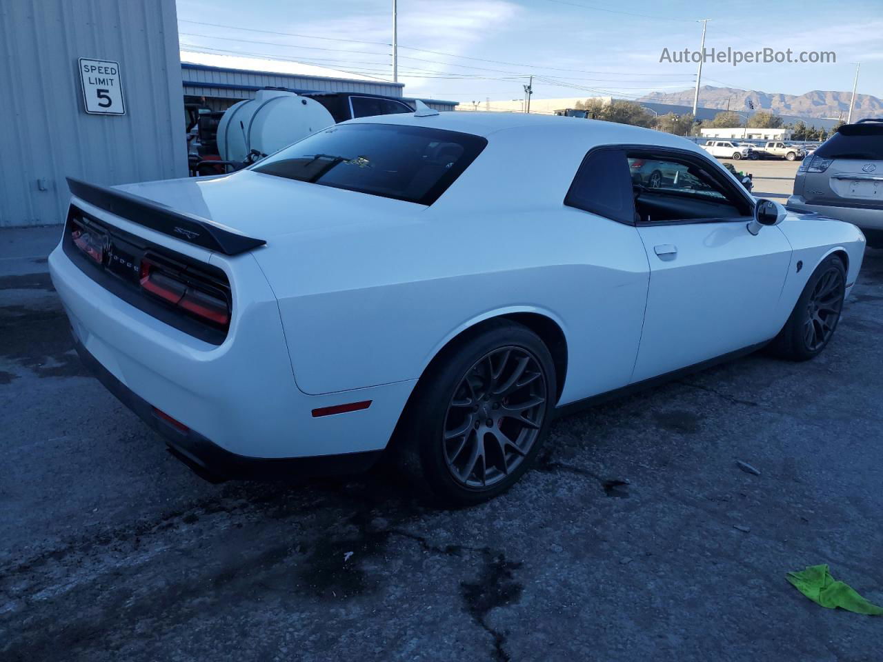 2016 Dodge Challenger Srt Hellcat White vin: 2C3CDZC91GH263415