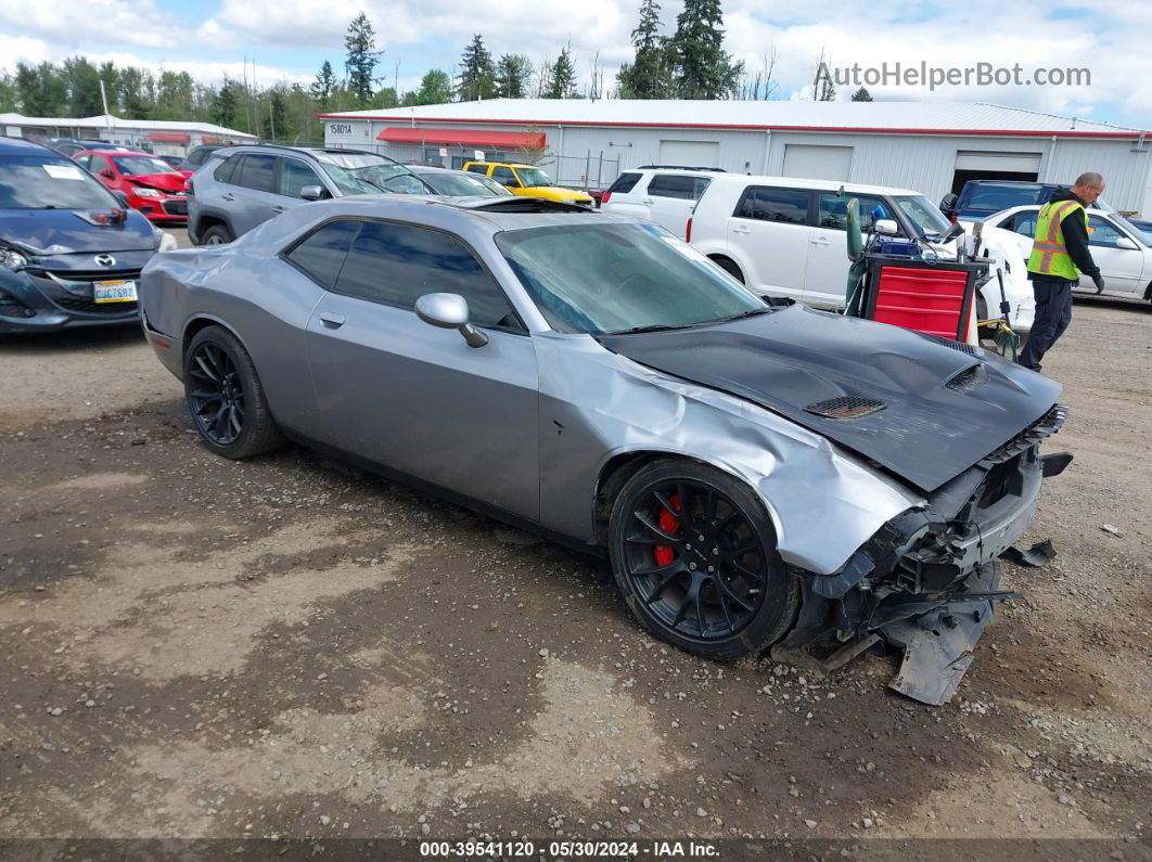 2016 Dodge Challenger Srt Hellcat Silver vin: 2C3CDZC91GH283602