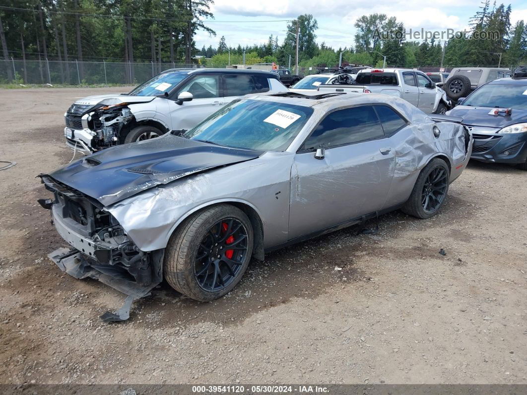 2016 Dodge Challenger Srt Hellcat Silver vin: 2C3CDZC91GH283602