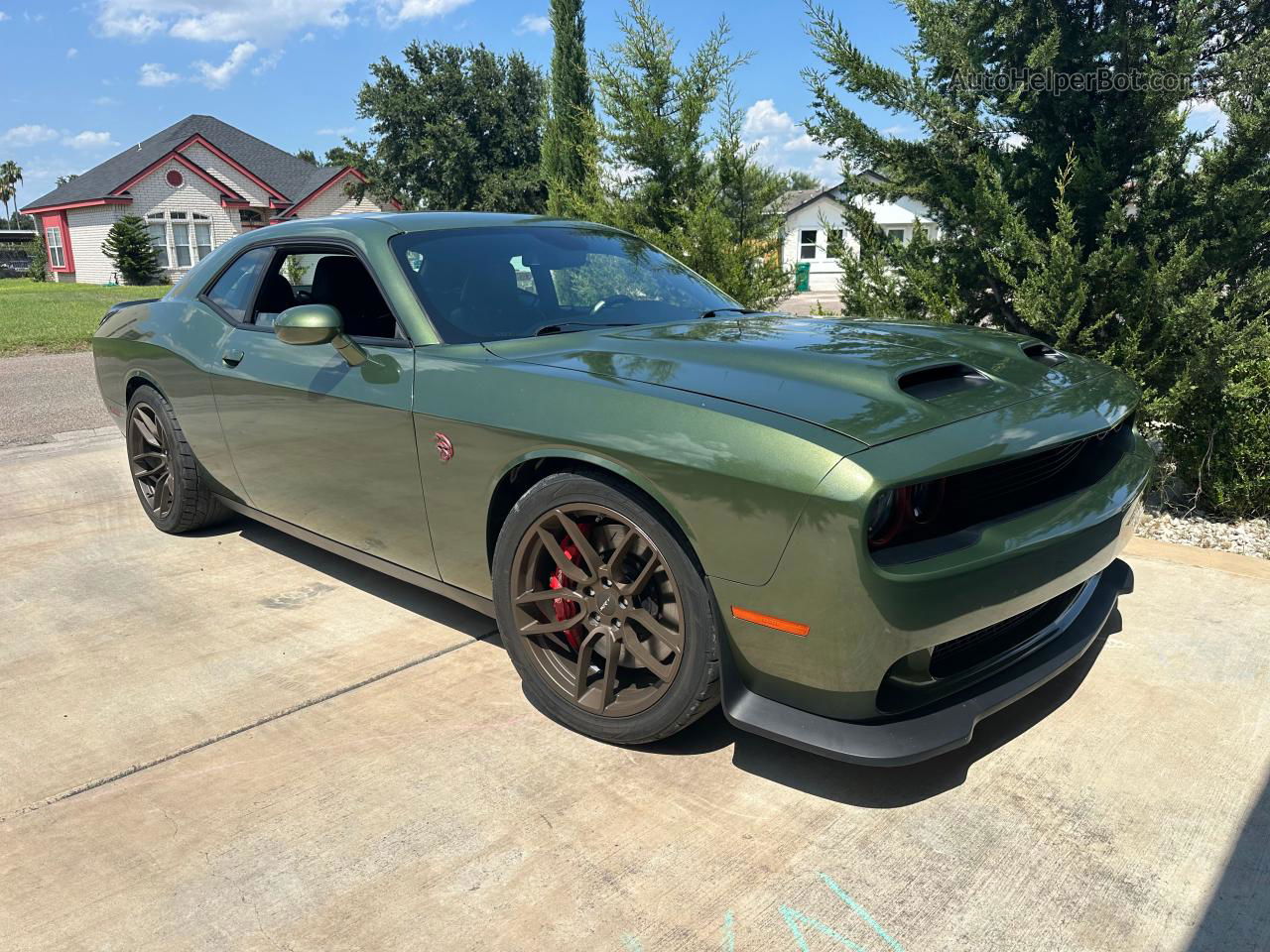 Price & History 2019 Dodge Challenger Srt Hellcat 6.2l 8 vin