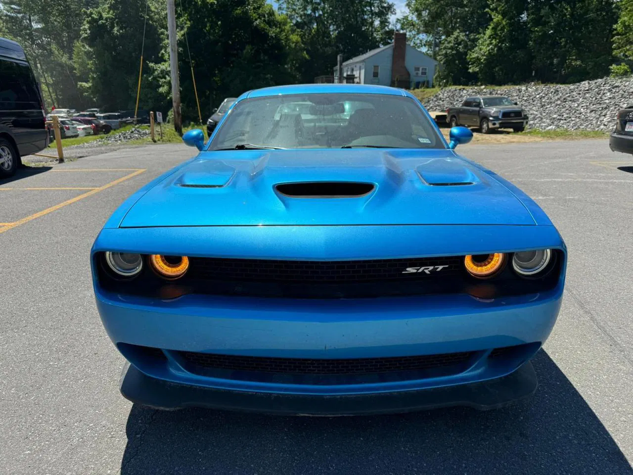 2016 Dodge Challenger Srt Hellcat Blue vin: 2C3CDZC92GH164666