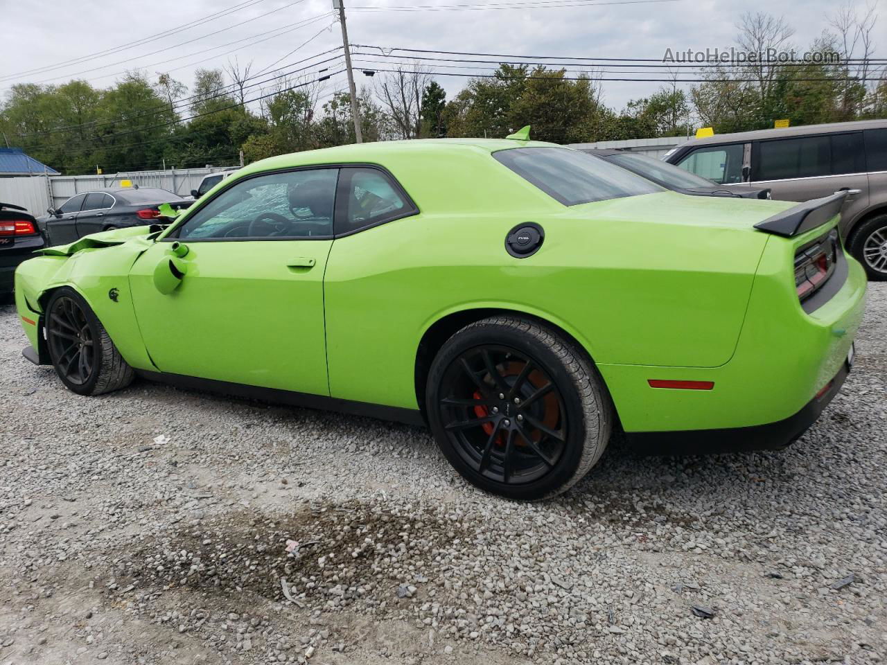 2023 Dodge Challenger Srt Hellcat Зеленый vin: 2C3CDZC92PH557003