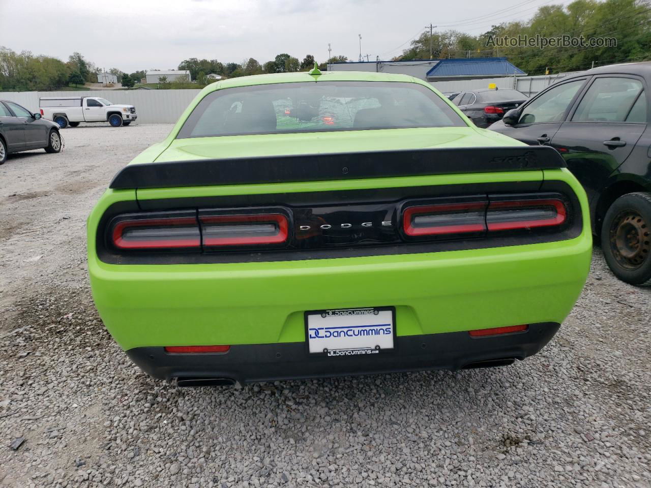 2023 Dodge Challenger Srt Hellcat Зеленый vin: 2C3CDZC92PH557003