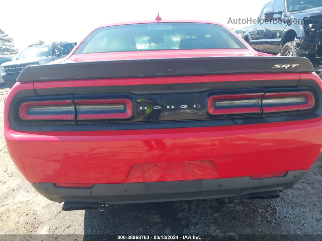 2016 Dodge Challenger Srt Hellcat Red vin: 2C3CDZC93GH153000