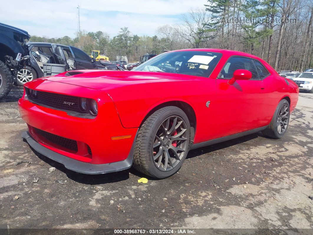 2016 Dodge Challenger Srt Hellcat Red vin: 2C3CDZC93GH153000