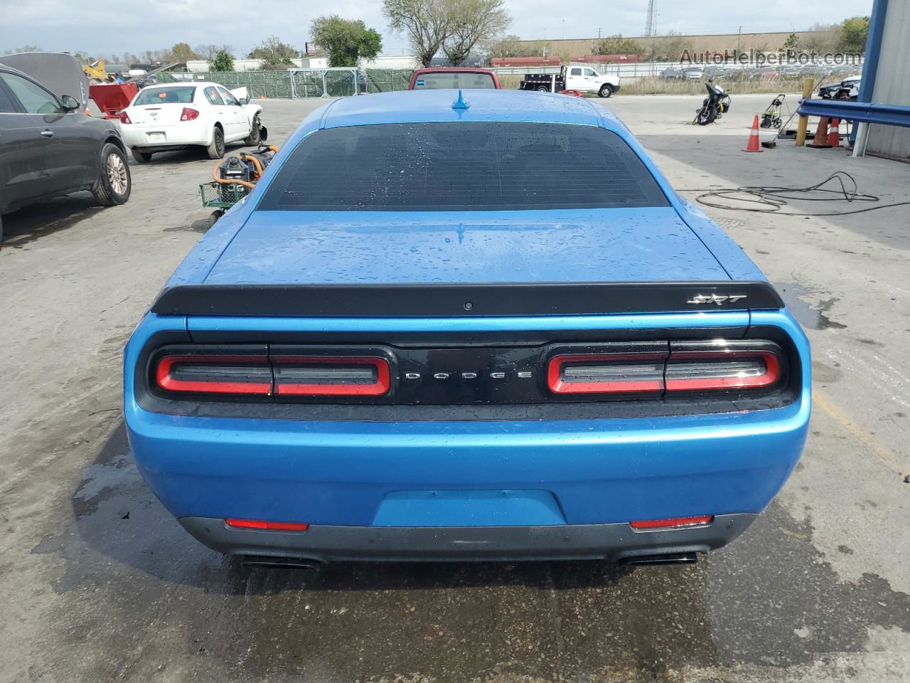 2016 Dodge Challenger Srt Hellcat Blue vin: 2C3CDZC94GH168153