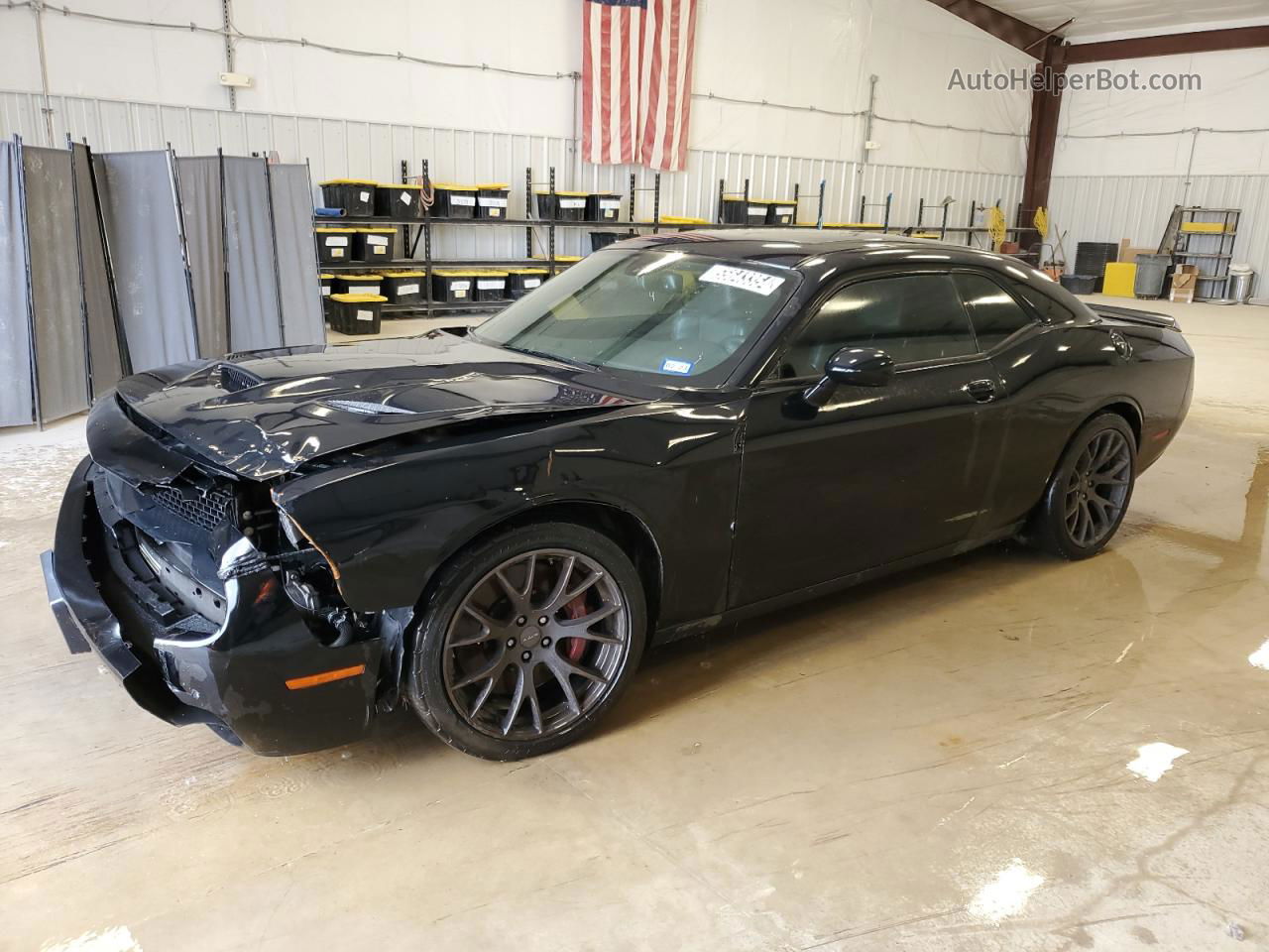 2016 Dodge Challenger Srt Hellcat Black vin: 2C3CDZC94GH199483