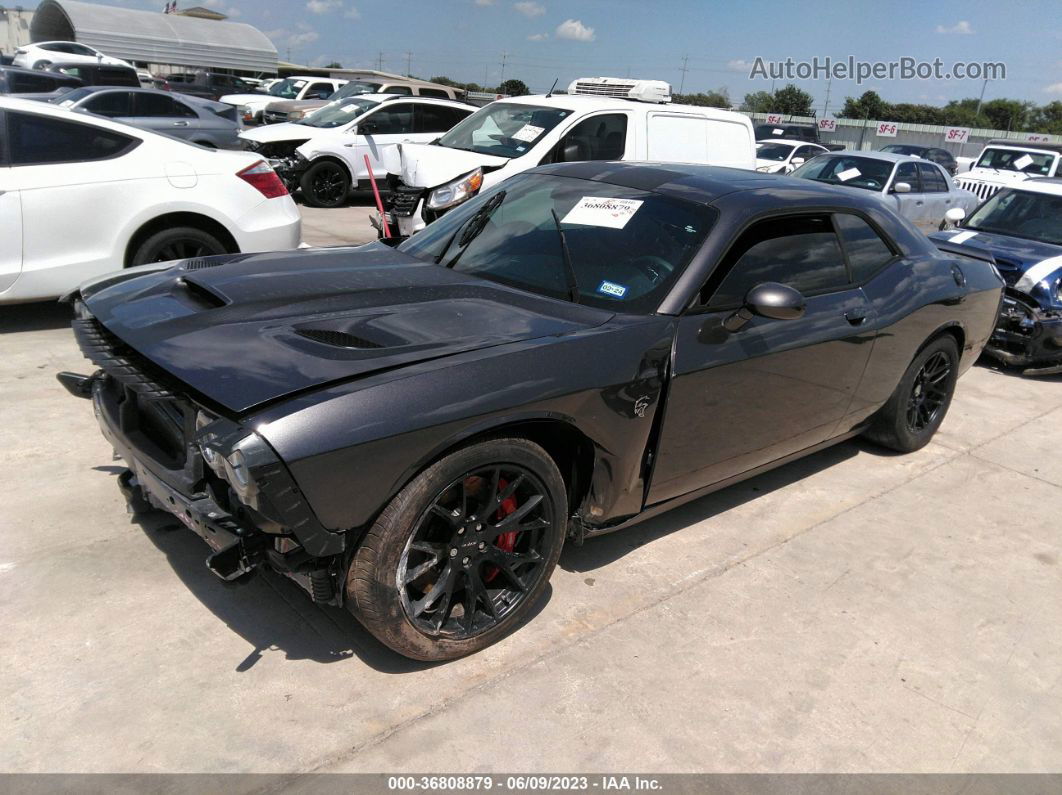 2016 Dodge Challenger Srt Hellcat Gray vin: 2C3CDZC94GH299244