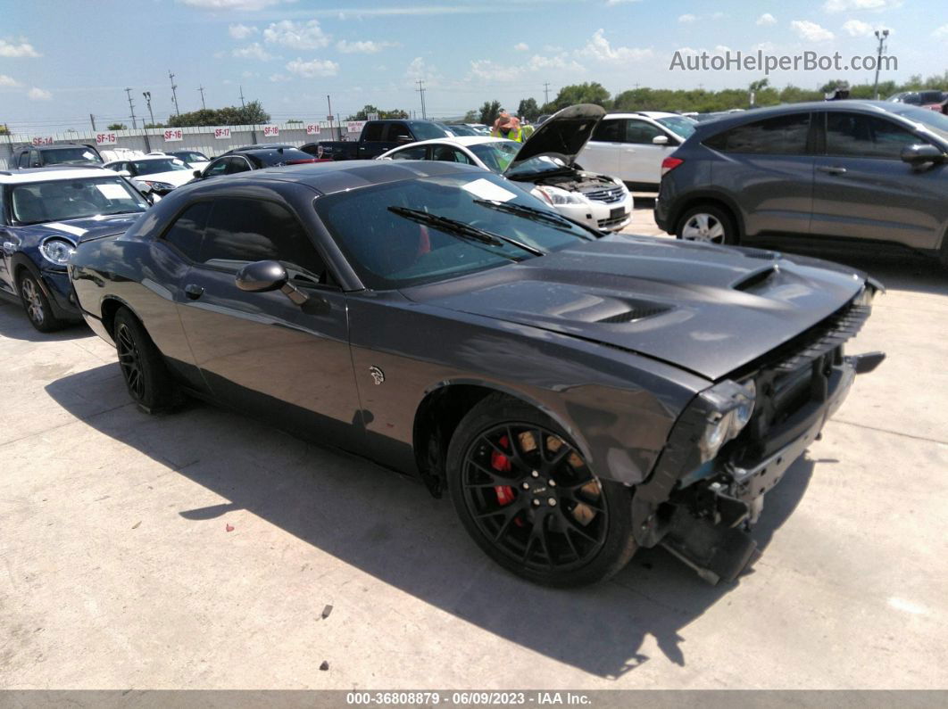 2016 Dodge Challenger Srt Hellcat Gray vin: 2C3CDZC94GH299244