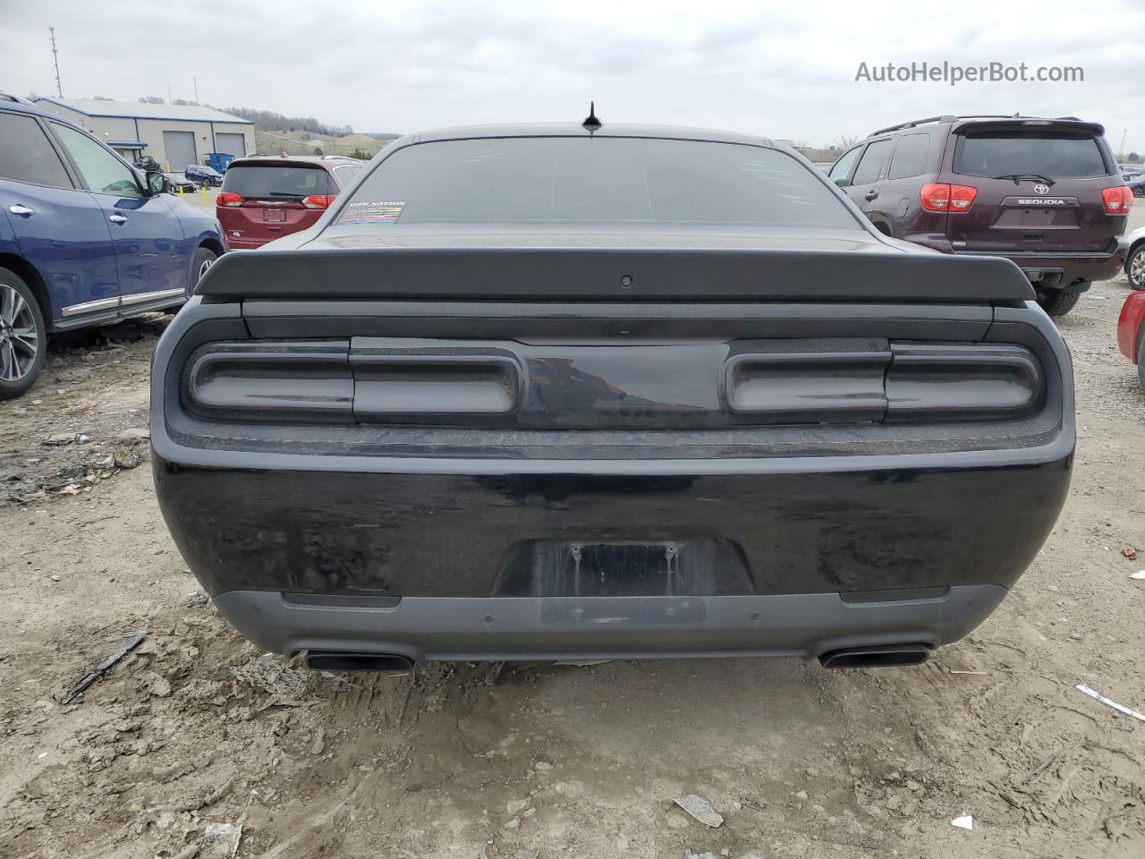 2016 Dodge Challenger Srt Hellcat Black vin: 2C3CDZC95GH244852