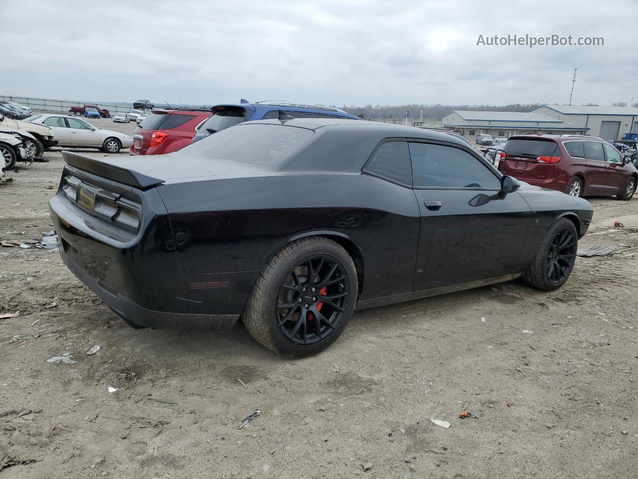 2016 Dodge Challenger Srt Hellcat Black vin: 2C3CDZC95GH244852