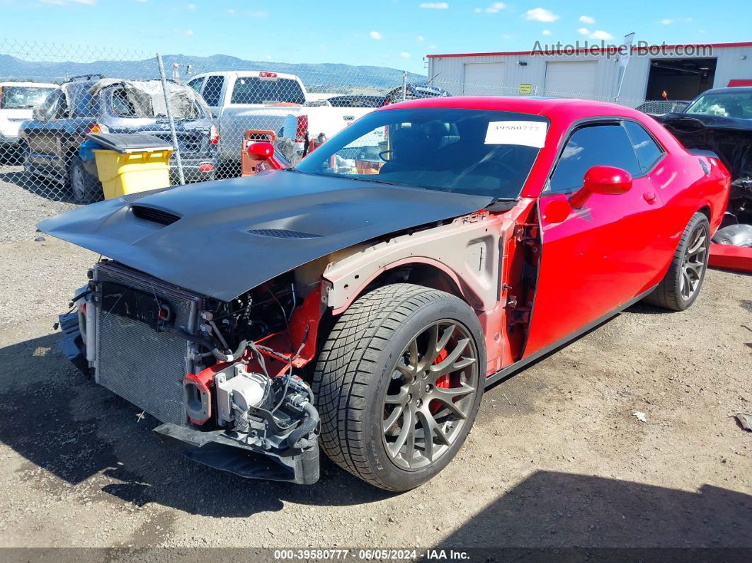 2016 Dodge Challenger Srt Hellcat Red vin: 2C3CDZC95GH334910