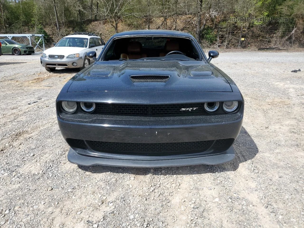 2015 Dodge Challenger Srt Hellcat Черный vin: 2C3CDZC97FH719447