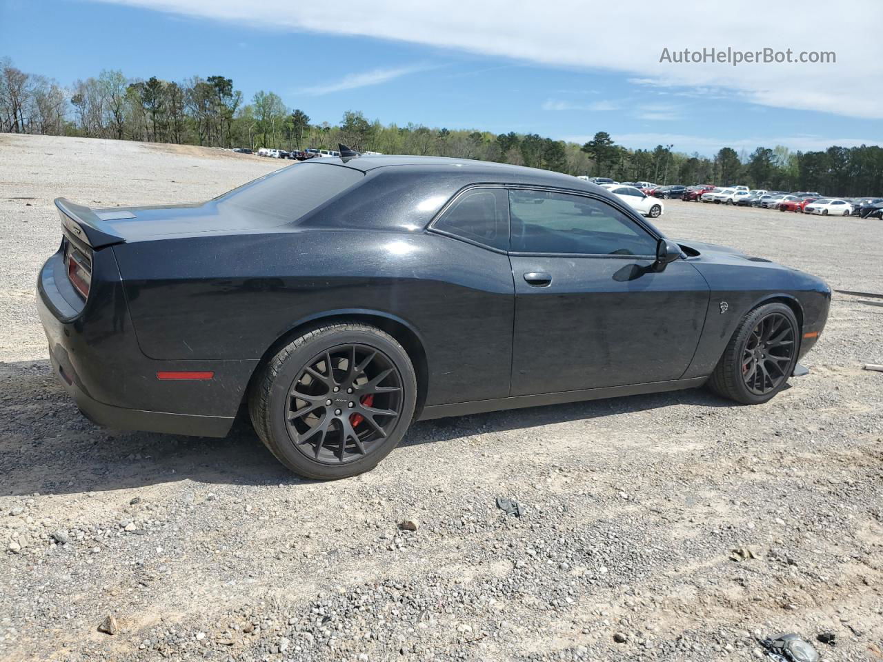 2015 Dodge Challenger Srt Hellcat Black vin: 2C3CDZC97FH719447