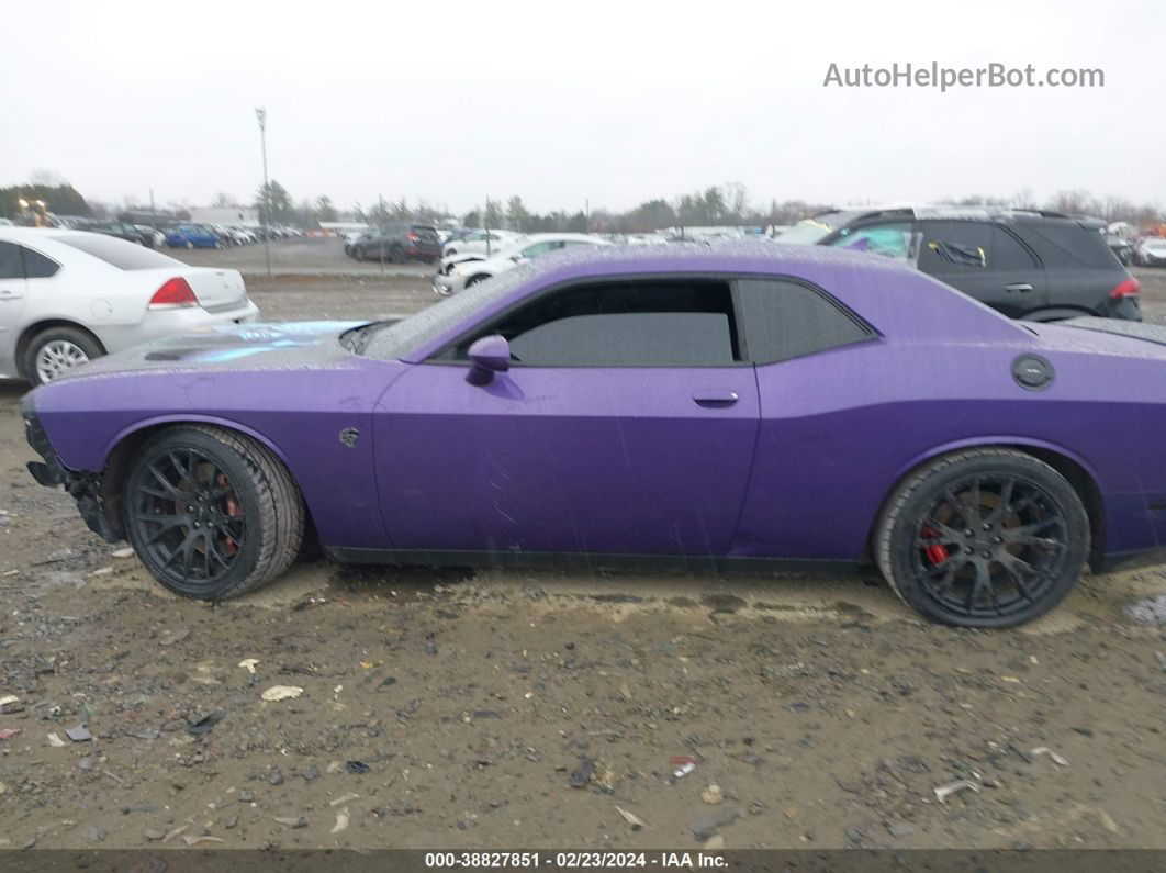 2016 Dodge Challenger Srt Hellcat Фиолетовый vin: 2C3CDZC98GH200389