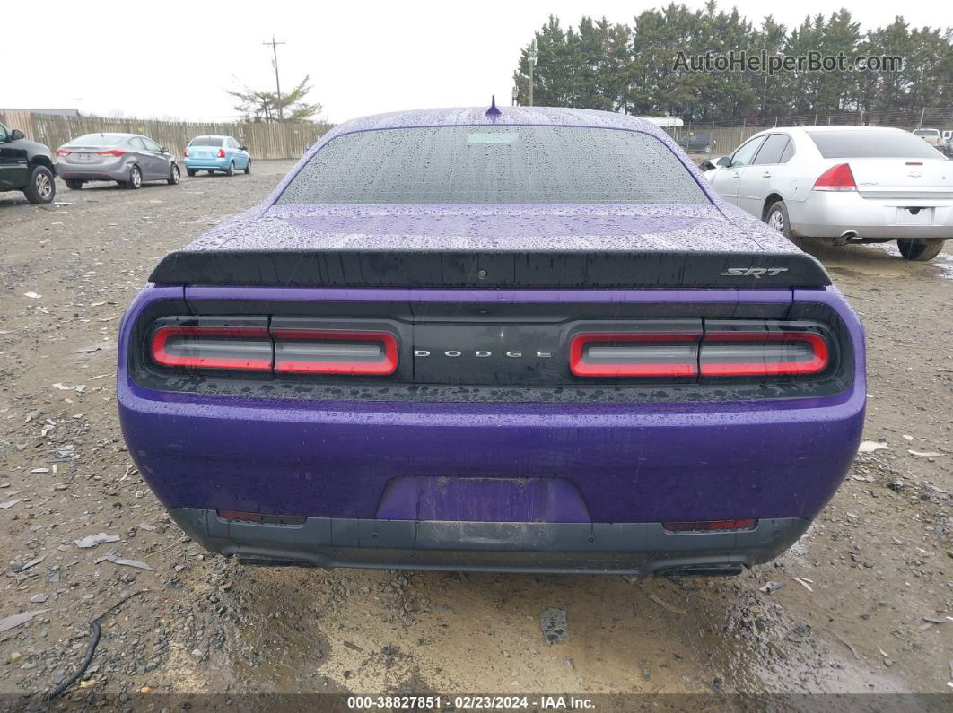 2016 Dodge Challenger Srt Hellcat Purple vin: 2C3CDZC98GH200389