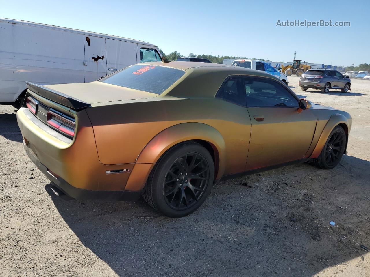 2016 Dodge Challenger Srt Hellcat Gold vin: 2C3CDZC9XGH124612