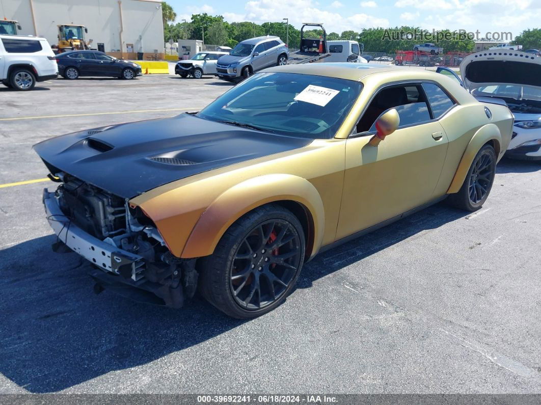 2016 Dodge Challenger   Yellow vin: 2C3CDZC9XGH124612