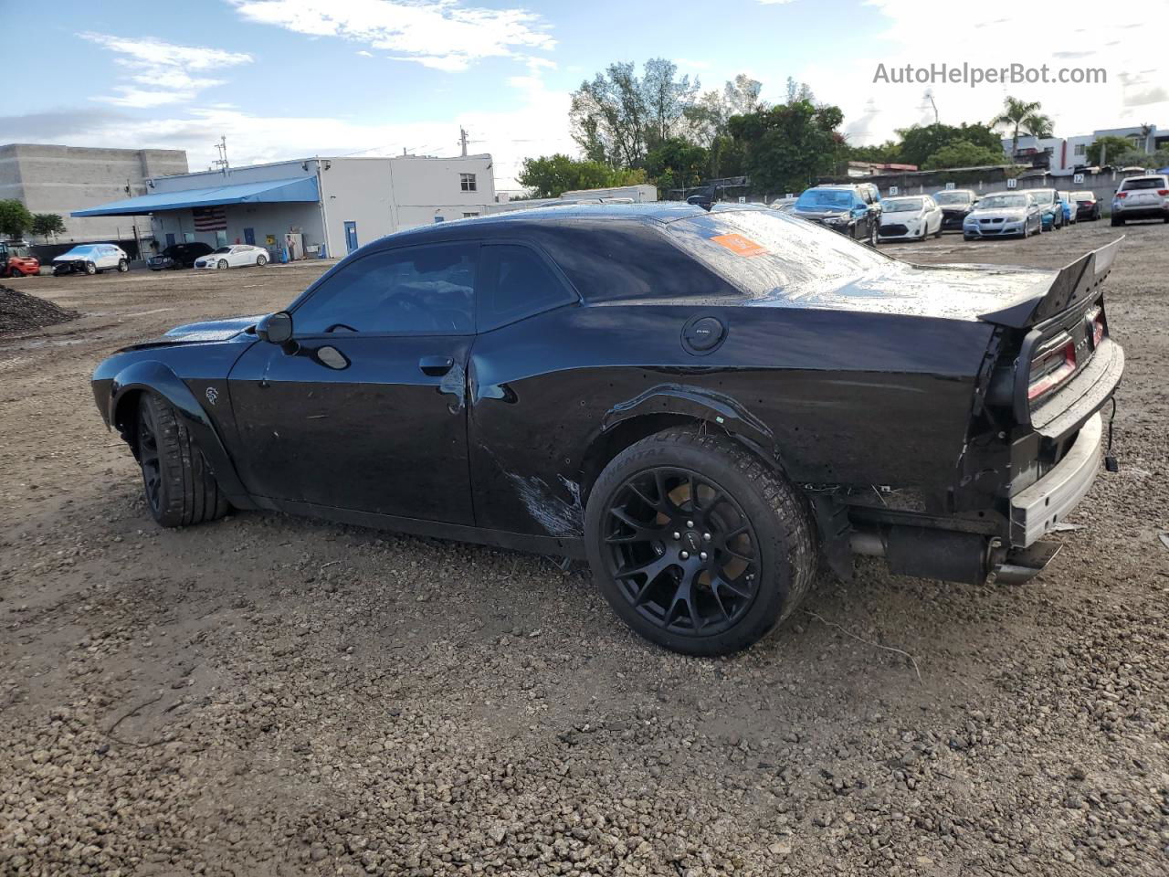 2023 Dodge Challenger Srt Hellcat Черный vin: 2C3CDZC9XPH501598