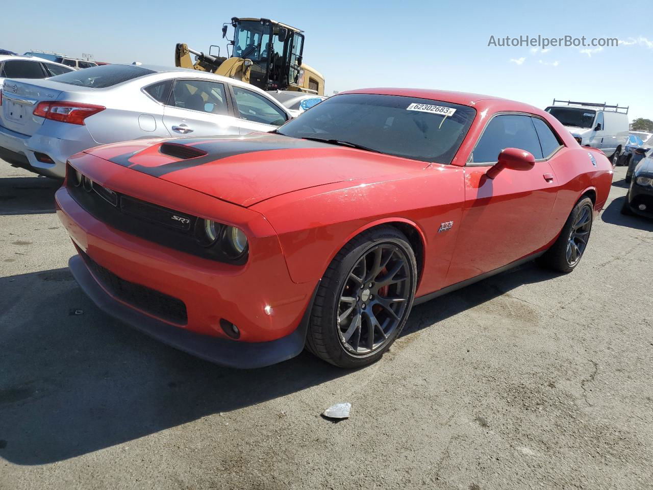 2015 Dodge Challenger Srt 392 Красный vin: 2C3CDZDJ0FH702739