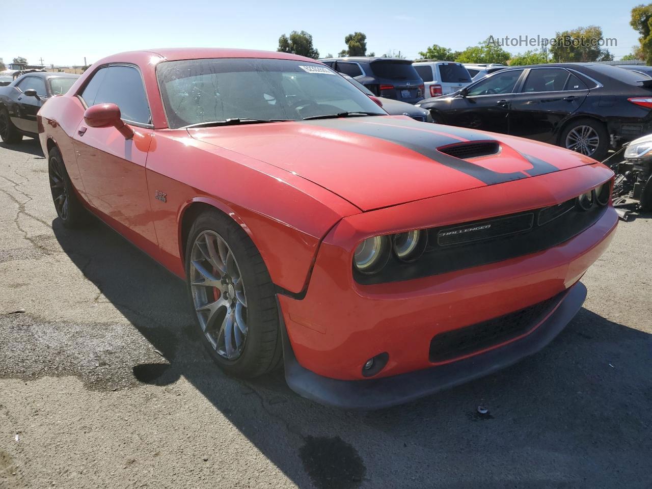 2015 Dodge Challenger Srt 392 Red vin: 2C3CDZDJ0FH702739