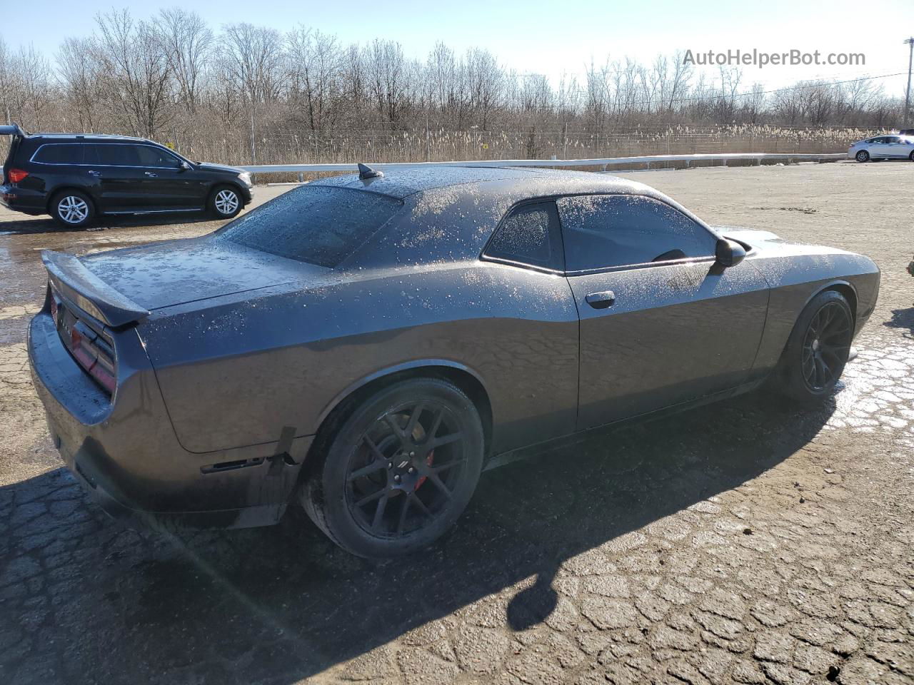 2015 Dodge Challenger Srt 392 Gray vin: 2C3CDZDJ0FH910460