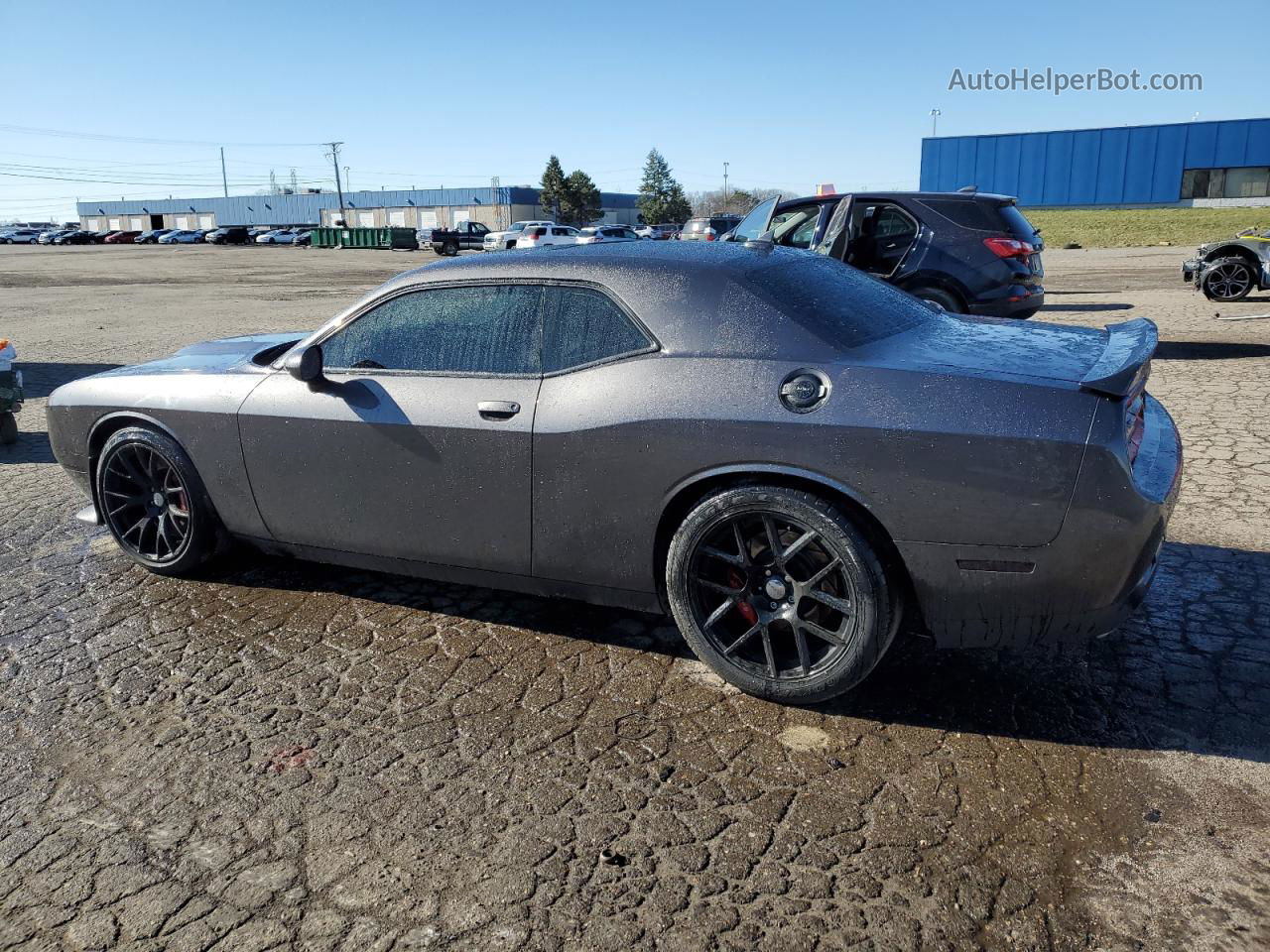 2015 Dodge Challenger Srt 392 Gray vin: 2C3CDZDJ0FH910460