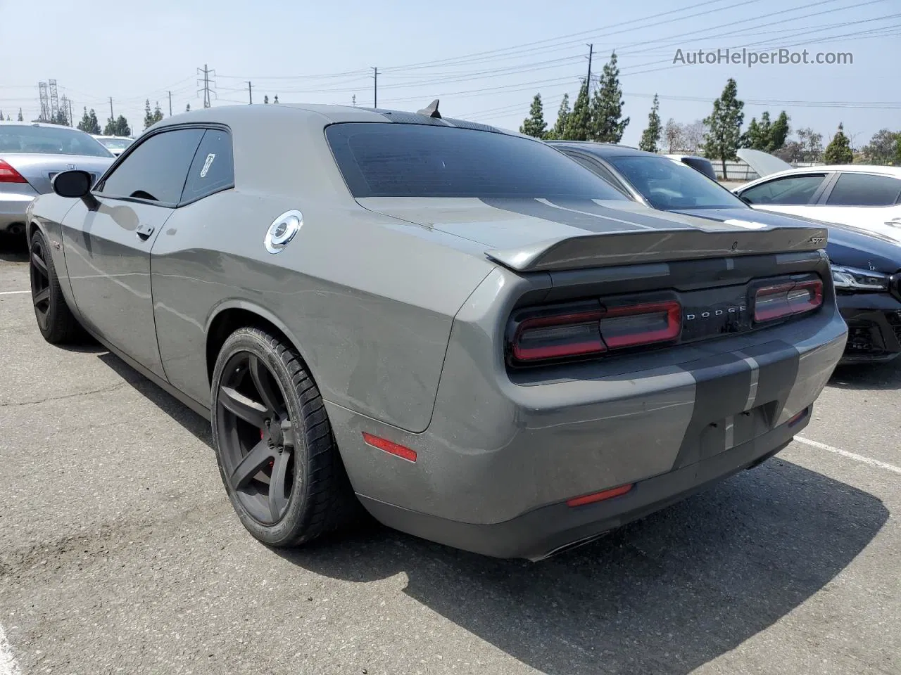 2018 Dodge Challenger Srt 392 Gray vin: 2C3CDZDJ0JH171311