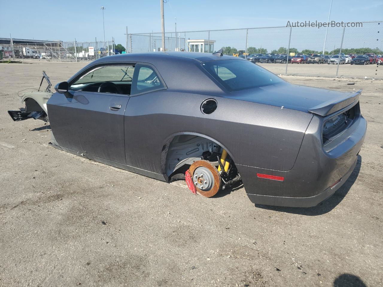 2016 Dodge Challenger Srt 392 Gray vin: 2C3CDZDJ2GH239309