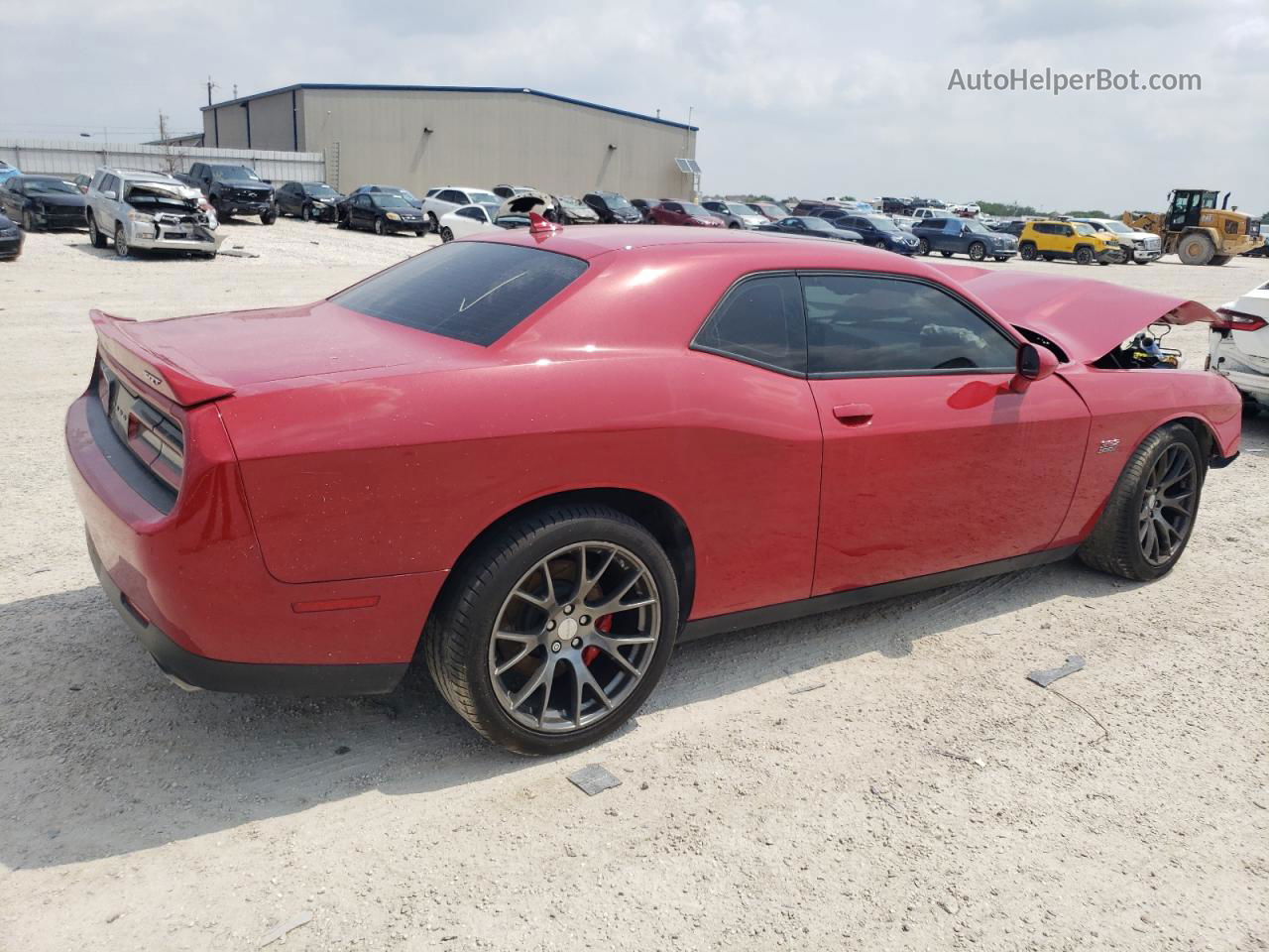 2017 Dodge Challenger Srt 392 Red vin: 2C3CDZDJ4HH502045