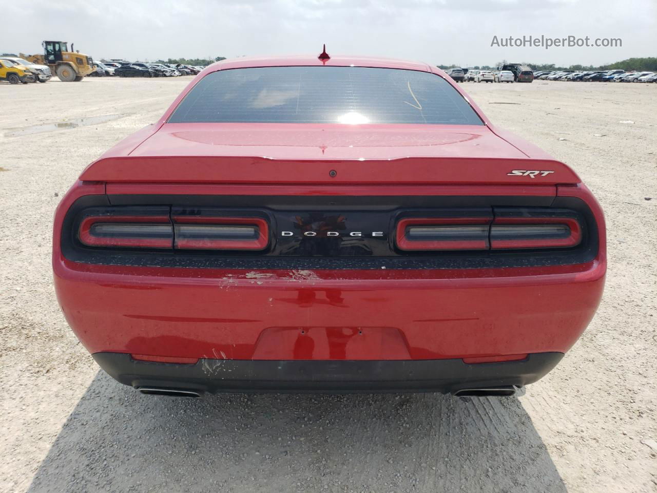 2017 Dodge Challenger Srt 392 Red vin: 2C3CDZDJ4HH502045