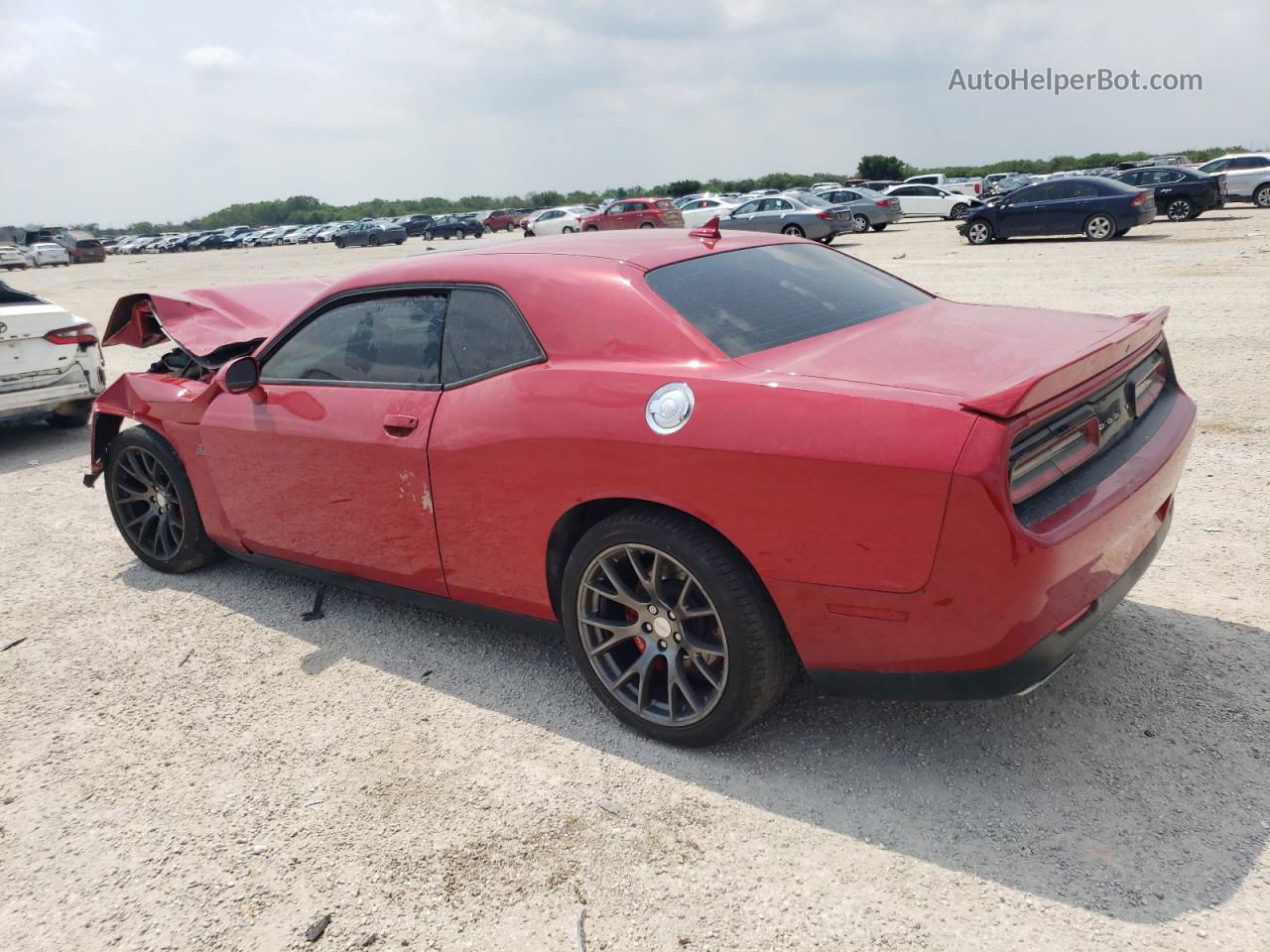 2017 Dodge Challenger Srt 392 Red vin: 2C3CDZDJ4HH502045