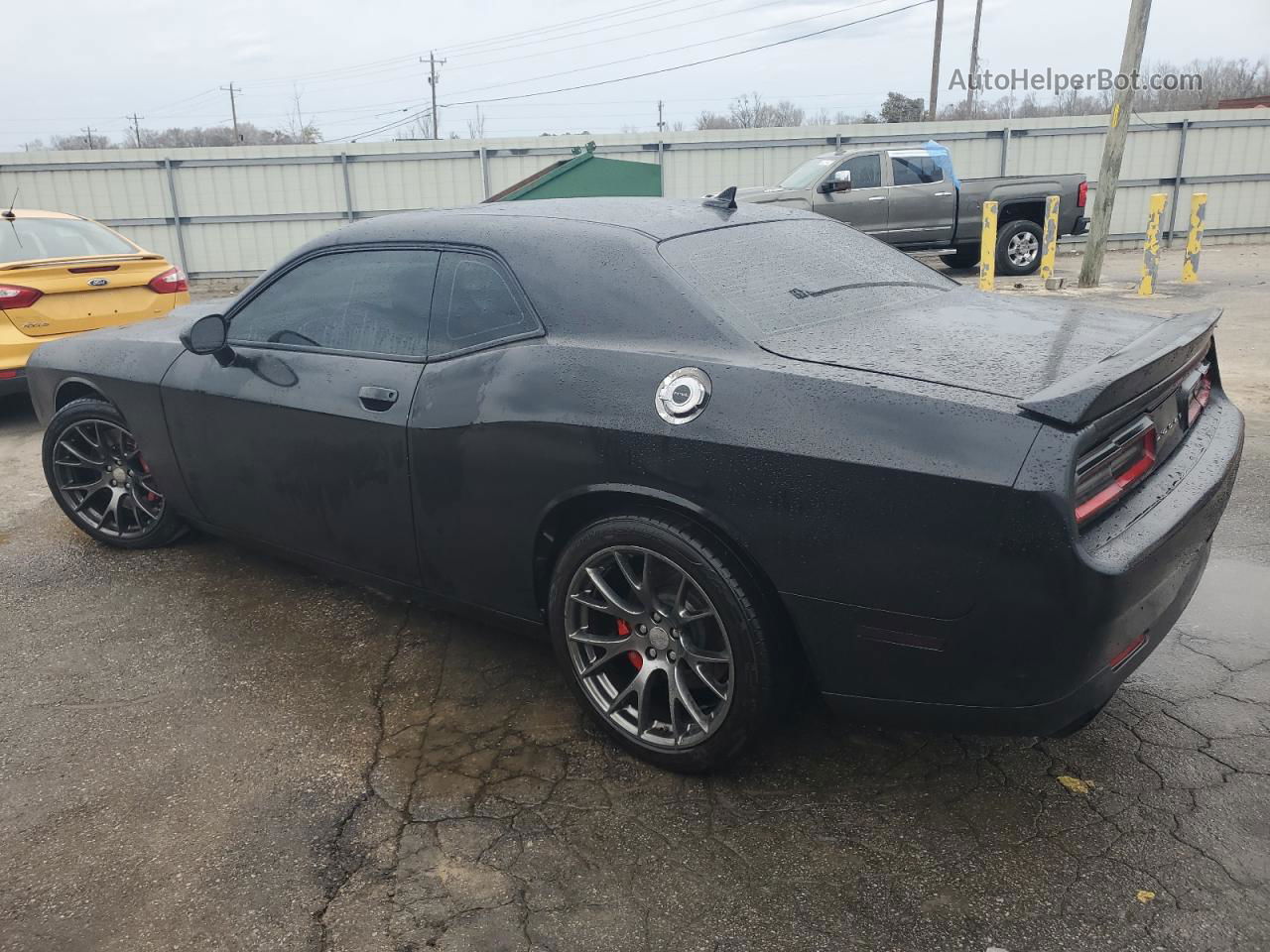 2016 Dodge Challenger Srt 392 Black vin: 2C3CDZDJ6GH131307