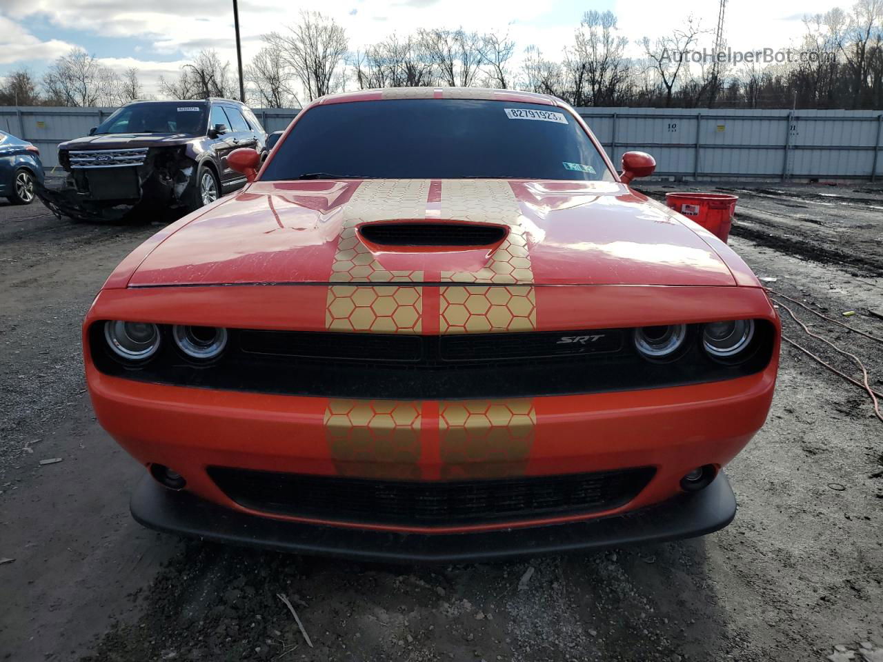 2016 Dodge Challenger Srt 392 Orange vin: 2C3CDZDJ6GH299089