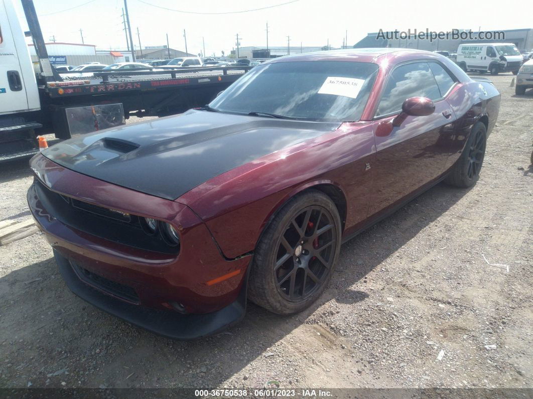 2018 Dodge Challenger Srt 392 Maroon vin: 2C3CDZDJ6JH155114