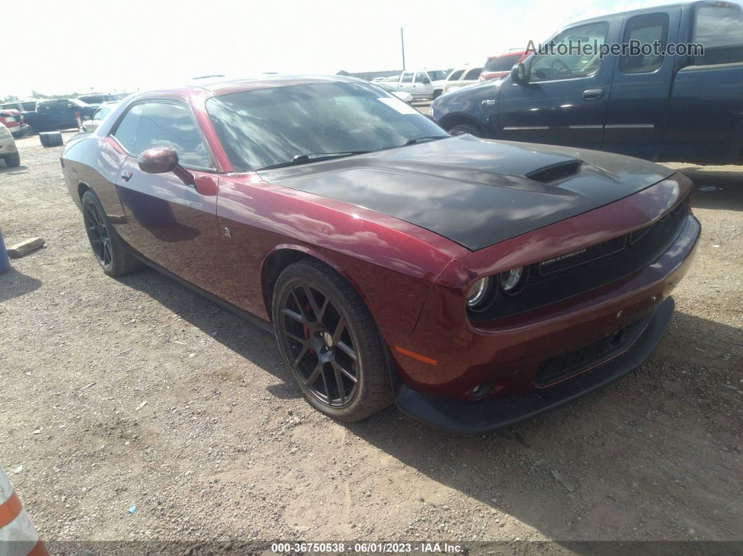 2018 Dodge Challenger Srt 392 Maroon vin: 2C3CDZDJ6JH155114