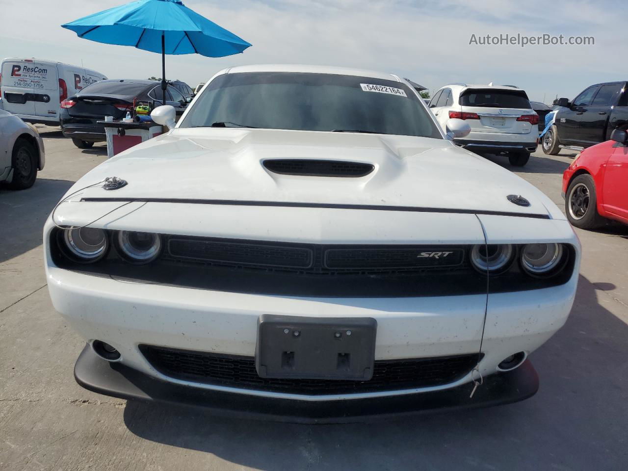 2015 Dodge Challenger Srt 392 White vin: 2C3CDZDJ8FH703850