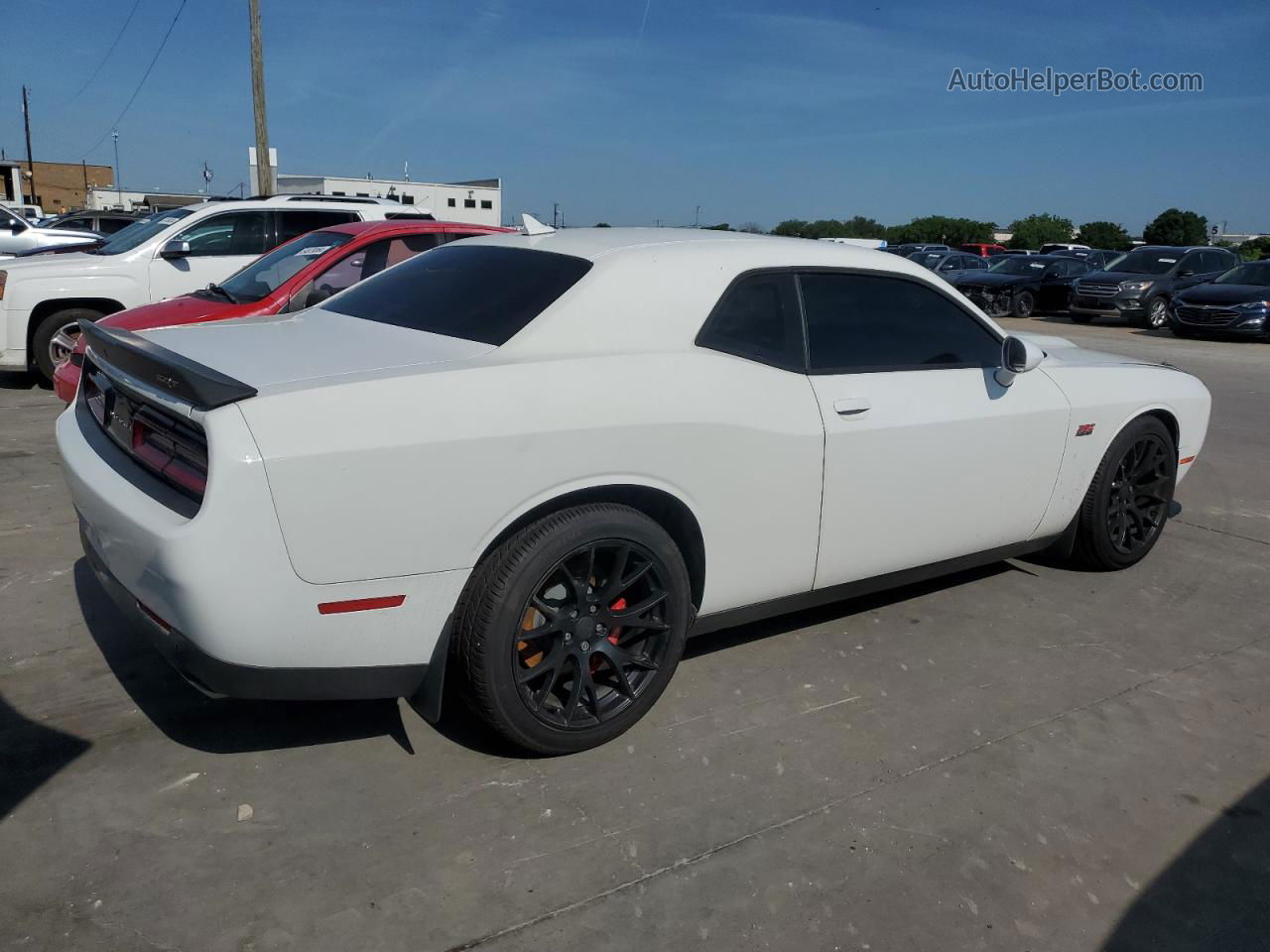 2015 Dodge Challenger Srt 392 White vin: 2C3CDZDJ8FH703850