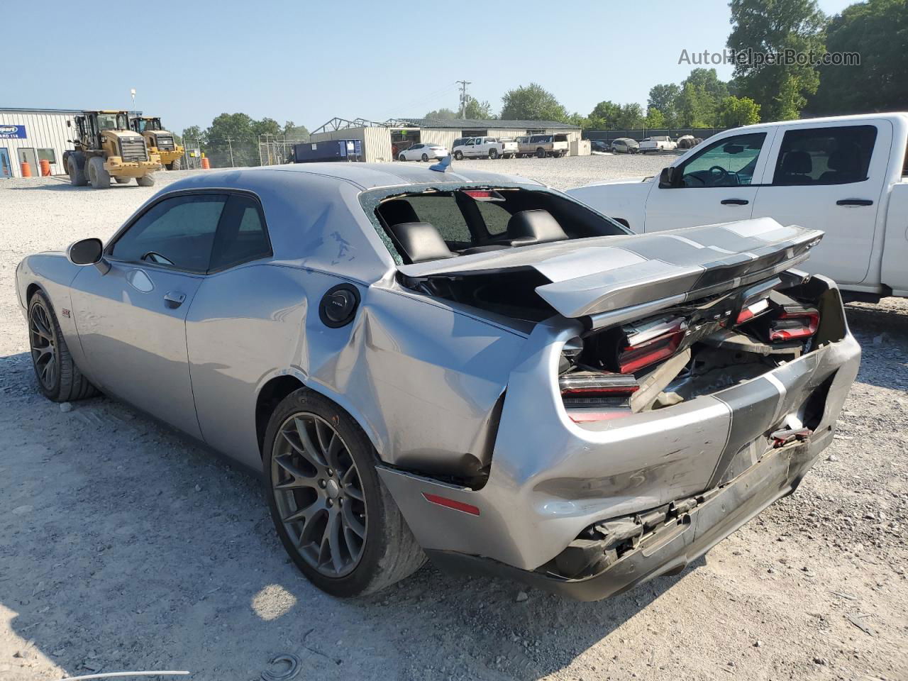 2015 Dodge Challenger Srt 392 Silver vin: 2C3CDZDJ8FH788060