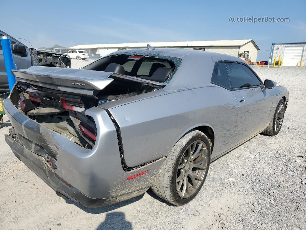 2015 Dodge Challenger Srt 392 Silver vin: 2C3CDZDJ8FH788060