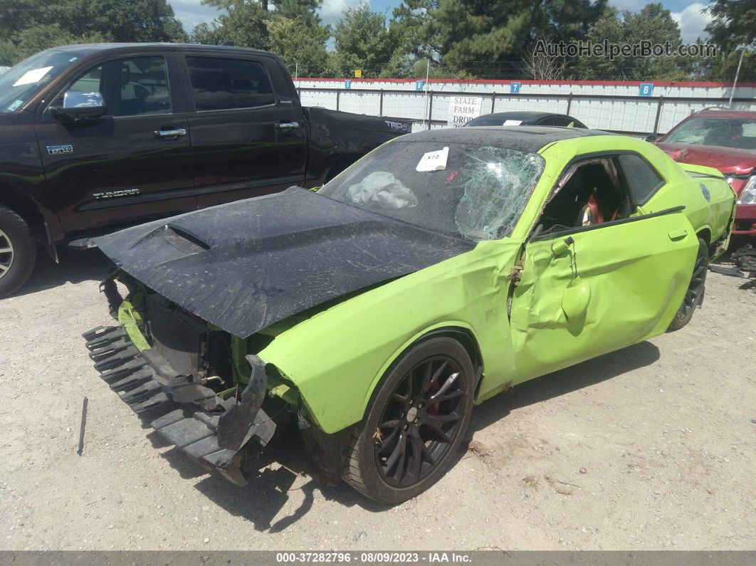 2015 Dodge Challenger Srt 392 Green vin: 2C3CDZDJ8FH793436